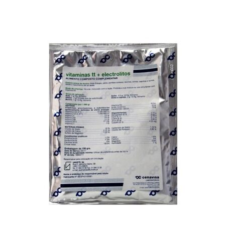 Vitaminas TT con Electrolitos Calier 100 mg