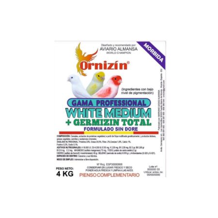 White Medium con Germizin Ornizin