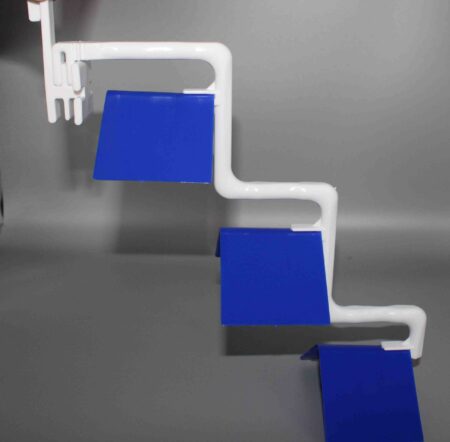 Posadera triple con viseras