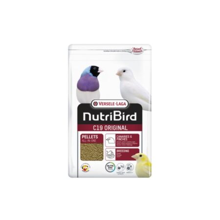 PIENSO NUTRIBIRD C19 ORIGINAL 3 KG SIN DORE  VERSELE LAGA