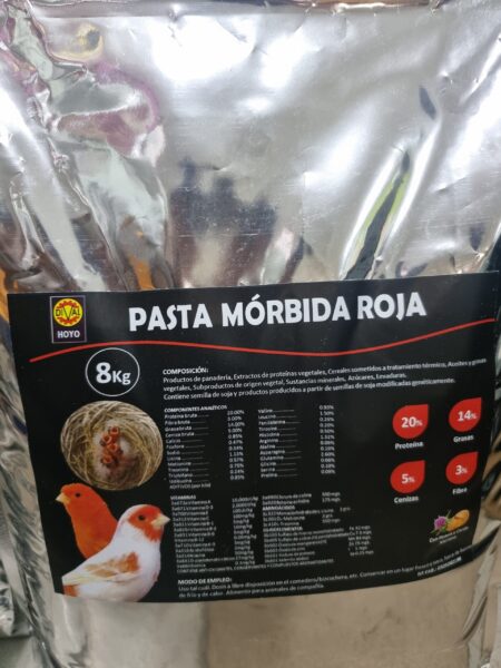 PASTA ROJA MORBIDA DIVAL HOYO