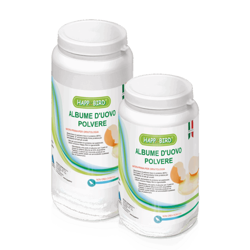 Albumina de huevo (80% proteína) HAPPY BIRD