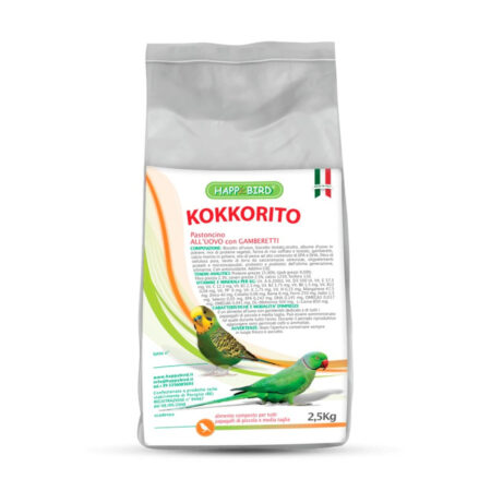 Kokkorito 2,5 kg / Loros pequeños y medianos