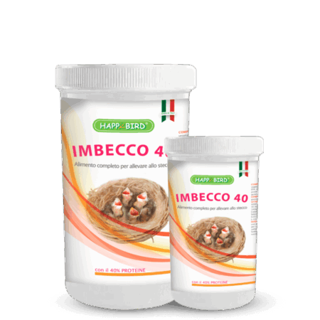 Imbecco 40 HAPPYBIRD Papilla embuchar pichones