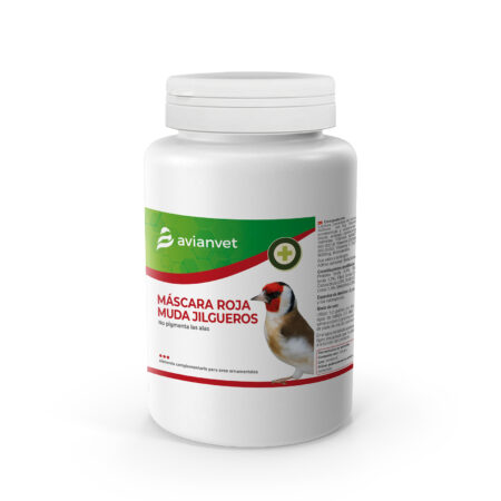 MÁSCARA ROJA AVIANVET MUDA JILGUEROS 100 GR.