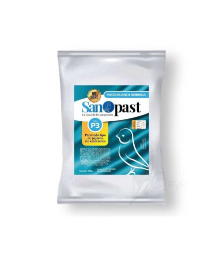 Sanopast P3 (Pasta de cría y muda sin dore)