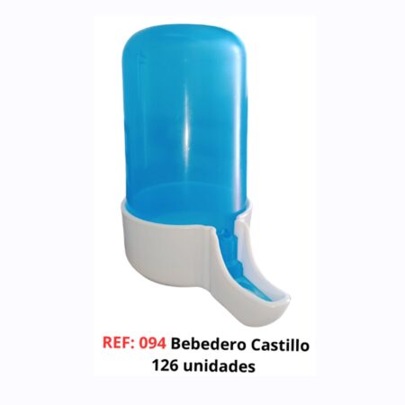 REF: 094 Bebedero Castillo color azul