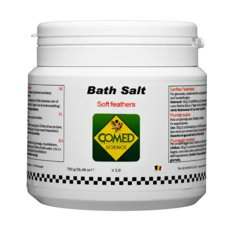 Sales de baño comed 750 gr. (para el cuidado de la pluma)