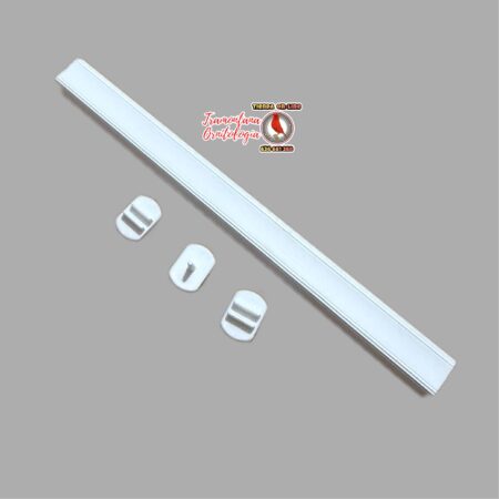 PALO PLASTICO OVALADO 50 CM CON 3 TERMINALES