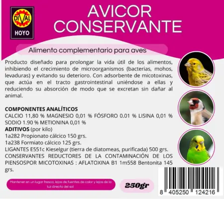 AVICOR CONSERVANTE