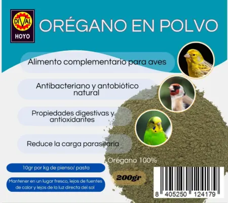 OREGANO EN POLVO DIVAL HOYO