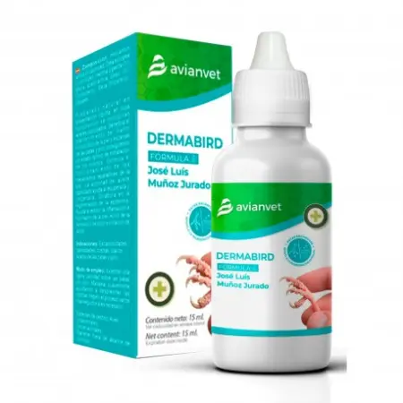 DERMABIRD AVIANVET ( Escamas, ácaros de patas y pico )